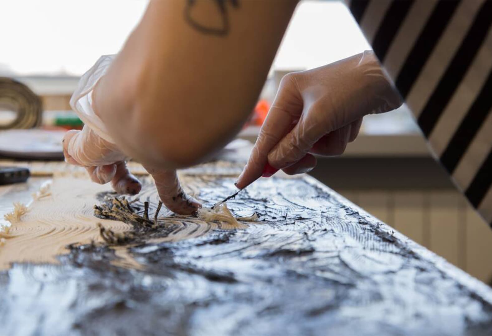 Текстильные эксперименты Венди Эндрю. Фото: © Флоран Мюло