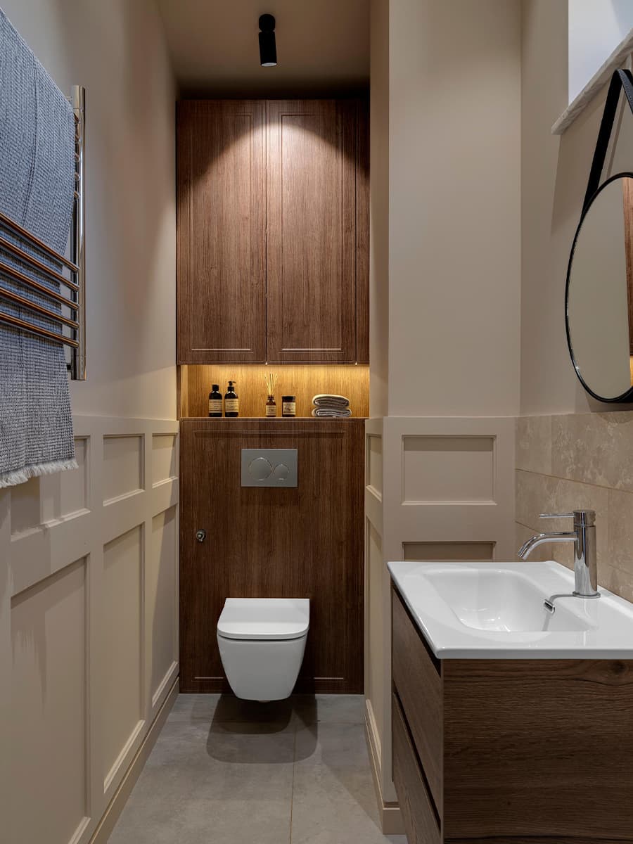 Уютный интерьер беседки с печным комплексом – проект Янины Филипповой