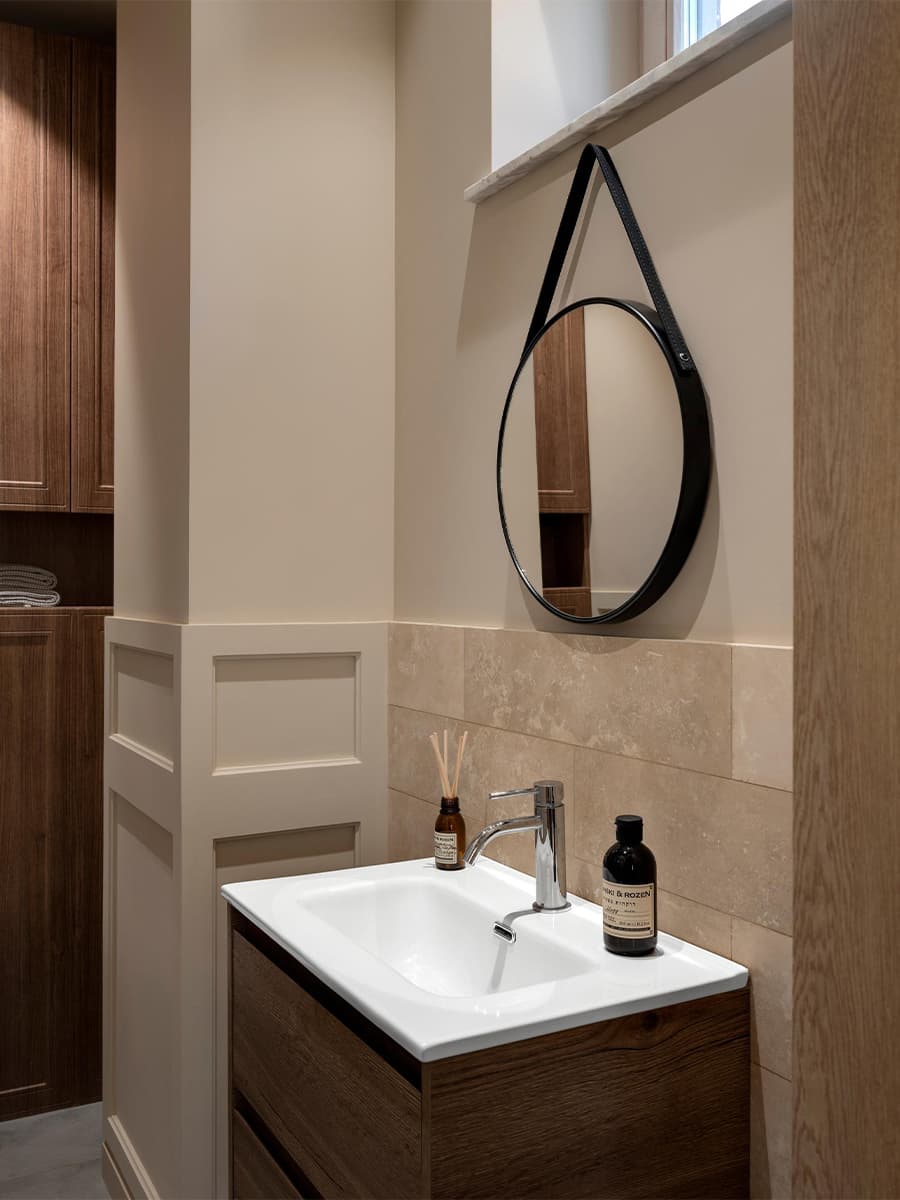 Уютный интерьер беседки с печным комплексом – проект Янины Филипповой