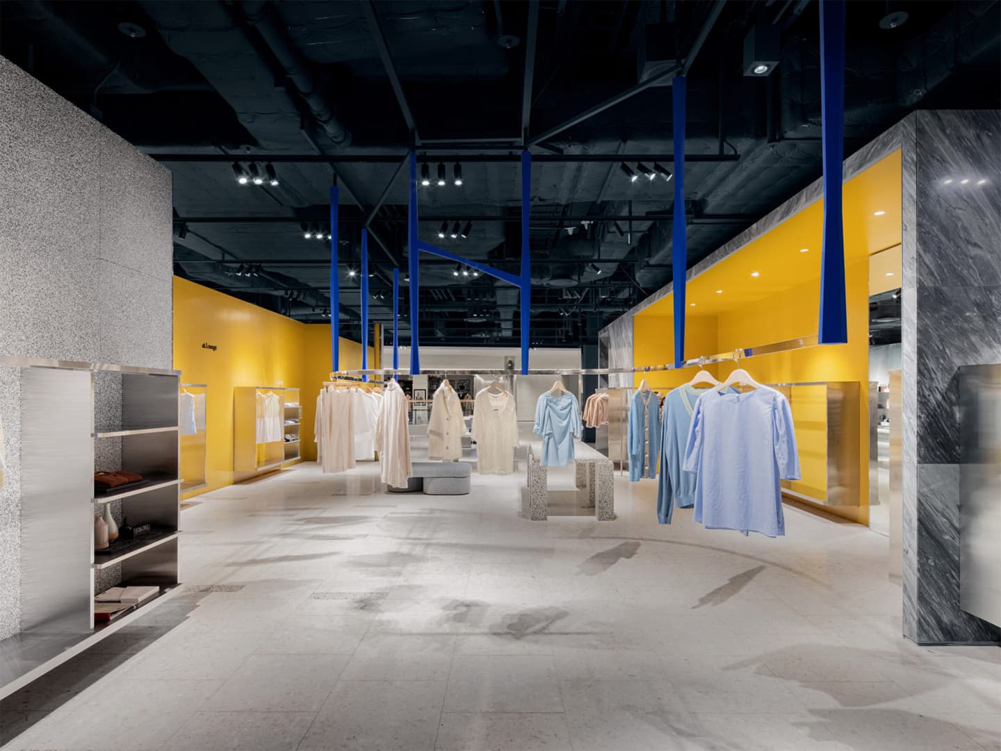 Женственность, технологии и природные мотивы на двух этажах торгового центра в Сеуле – проект студии Burdifilek