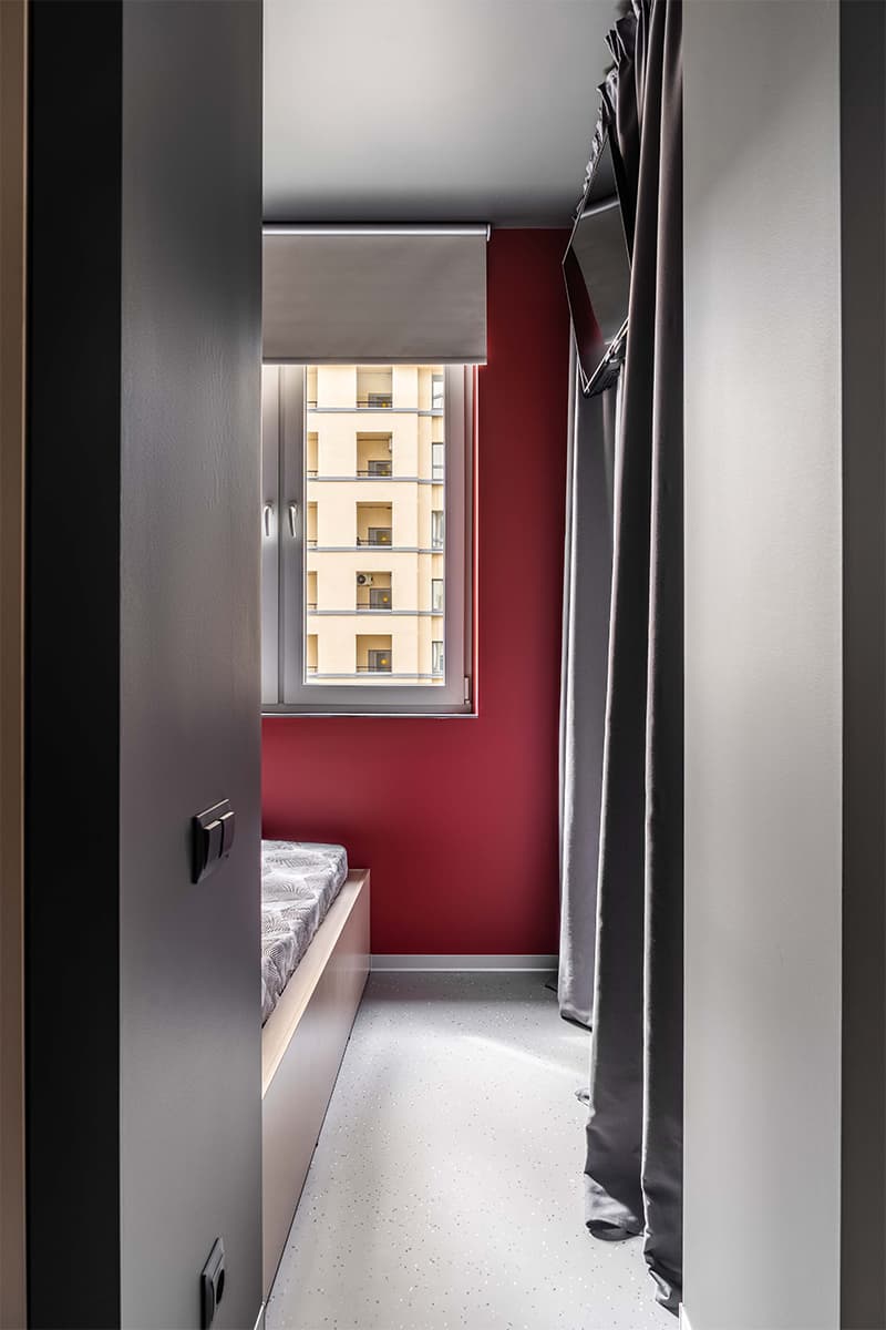 Практичный интерьер квартиры под сдачу в современном стиле – проект LIVET Architects