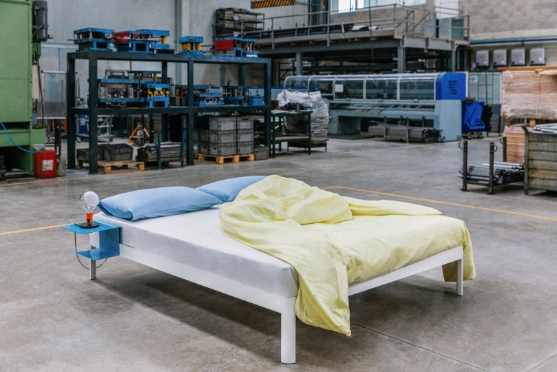 Лондонский дизайнер сделал кровать согласно принципам круговой экономики