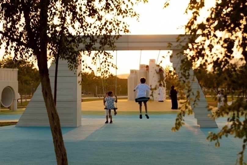 В Дохе появилась архитектурная детская площадка