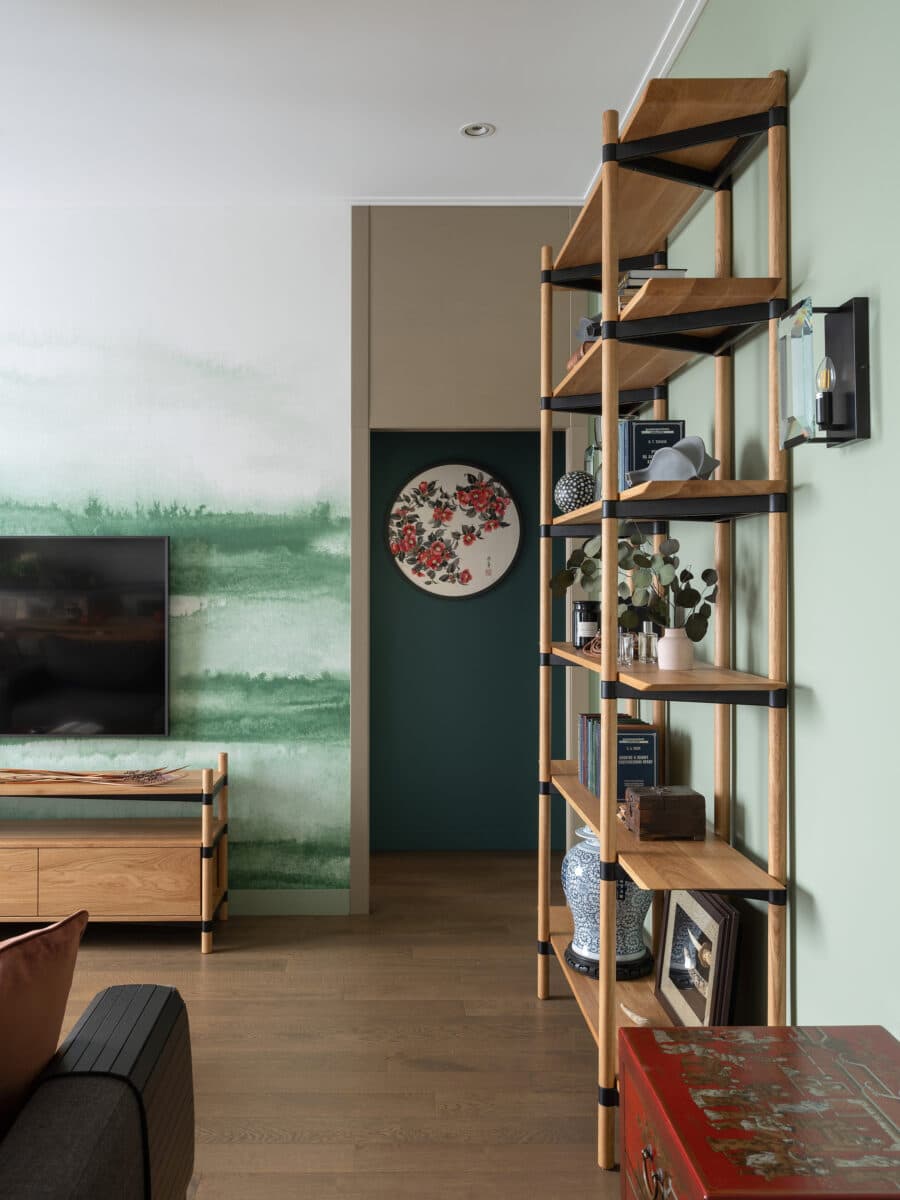 Квартира с умиротворяющей атмосферой Азии в самом центре Москвы – проект Натальи Истоминой