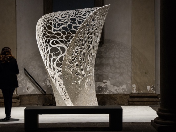 Zaha Hadid Architects распечатали на 3D-принтере экспериментальную скульптуру