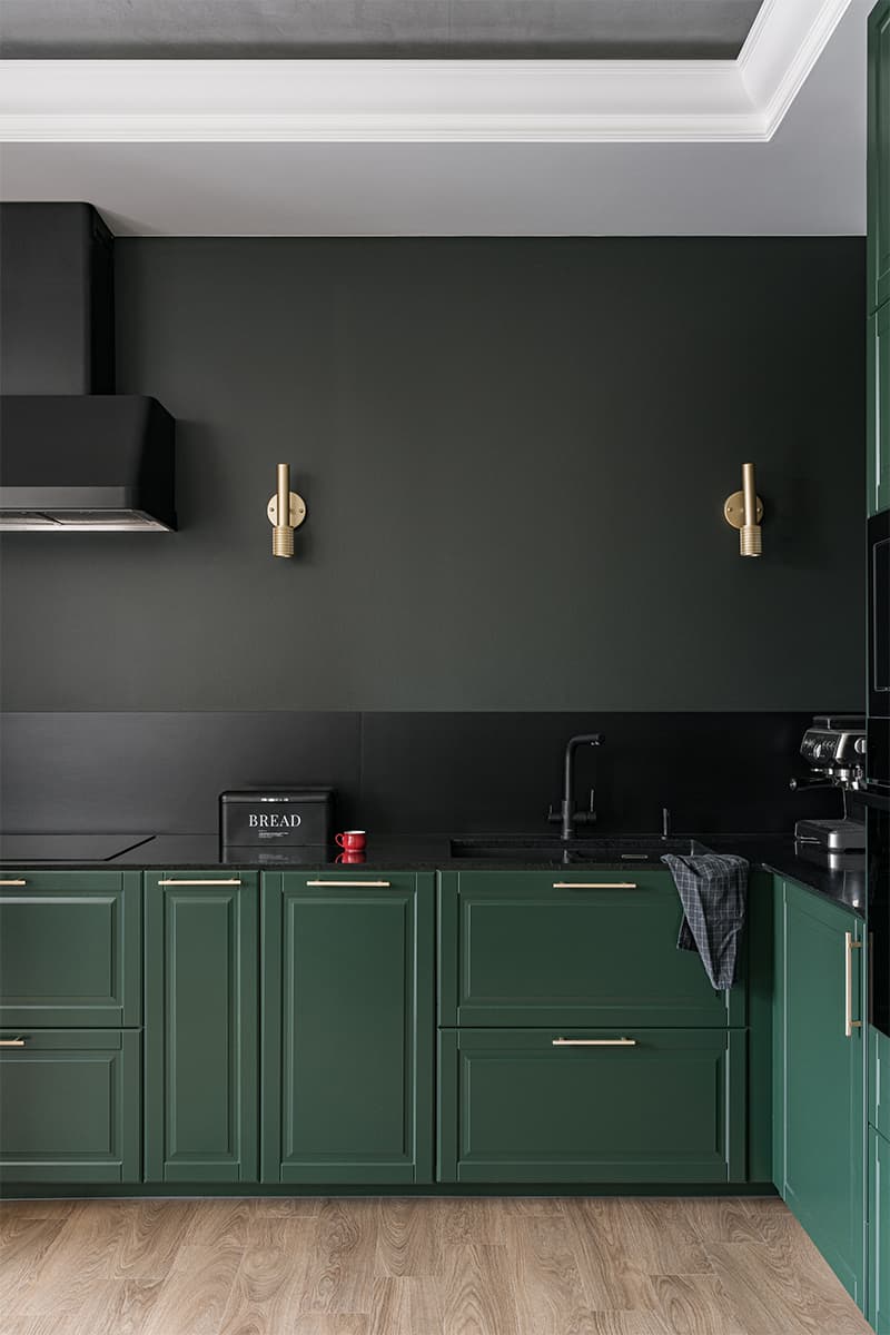 Небанальный интерьер квартиры для занятого мужчины из Екатеринбурга – проект Дарьи Петренко