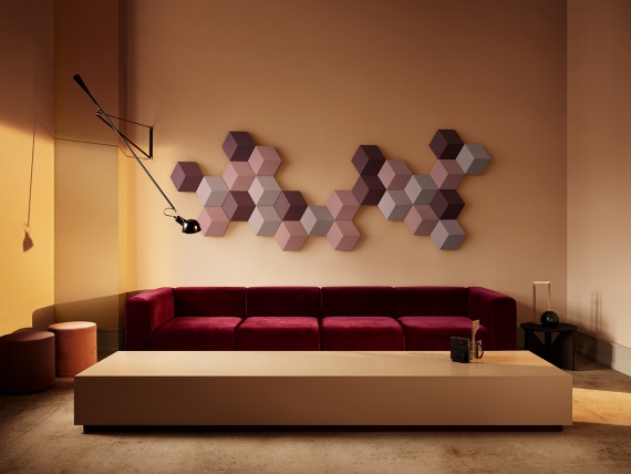 Компания Bang & Olufsen представила акустическую систему в виде мозаики
