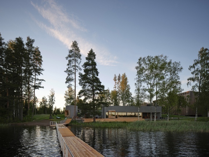Посетители музея в финском городе Мянття могут отдохнуть в «арт-сауне»