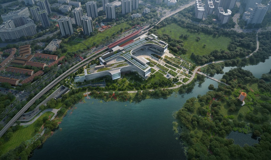 В Сингапуре появится новый научный центр по проекту Zaha Hadid Architects