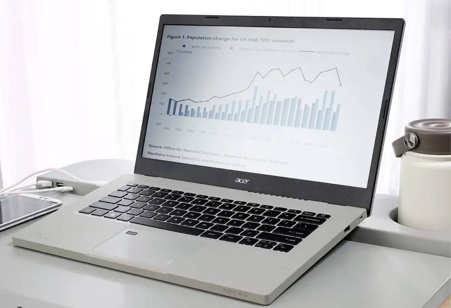 Рабочий стол-велотренажер eKinekt BD 3, Acer. Фото: Acer