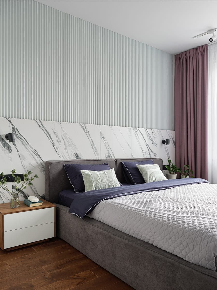 Современный интерьер для молодого человека из Петербурга – проект Анастасии Заркуа