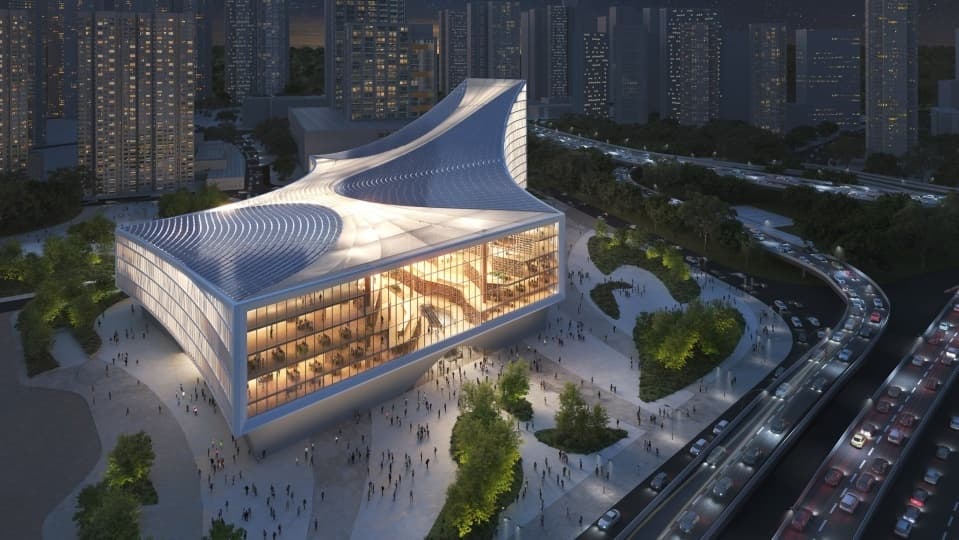 Бюро MVRDV построит библиотеку в китайском Ухане