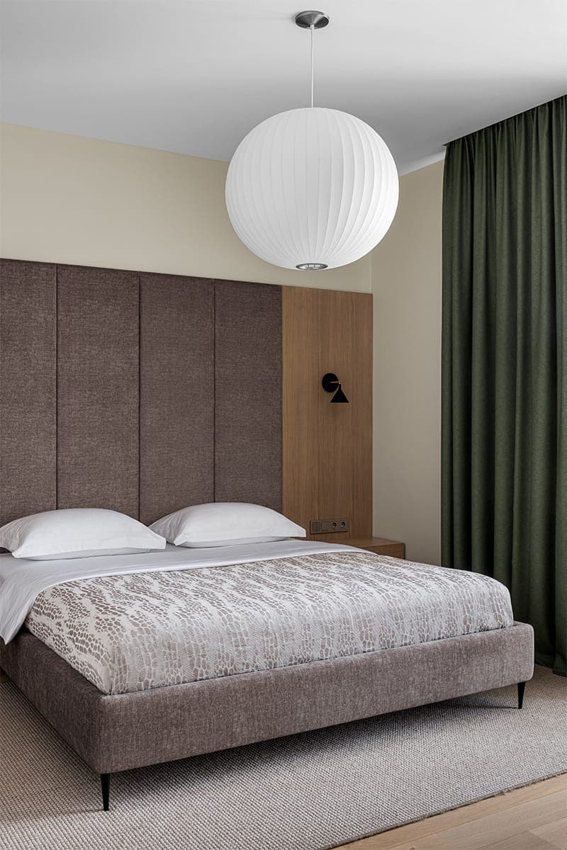 Минская квартира с природной палитрой и этническими акцентами — проект дизайн-студии ESTE Design