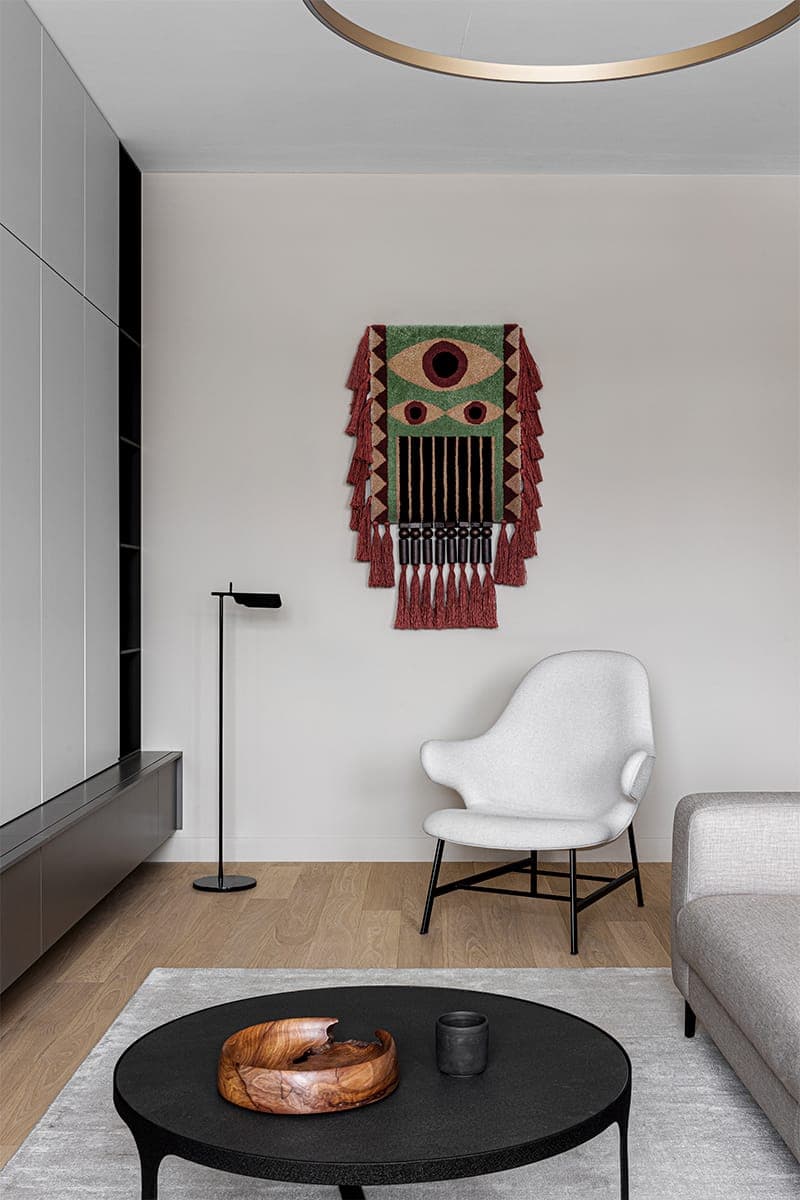 Минская квартира с природной палитрой и этническими акцентами — проект дизайн-студии ESTE Design