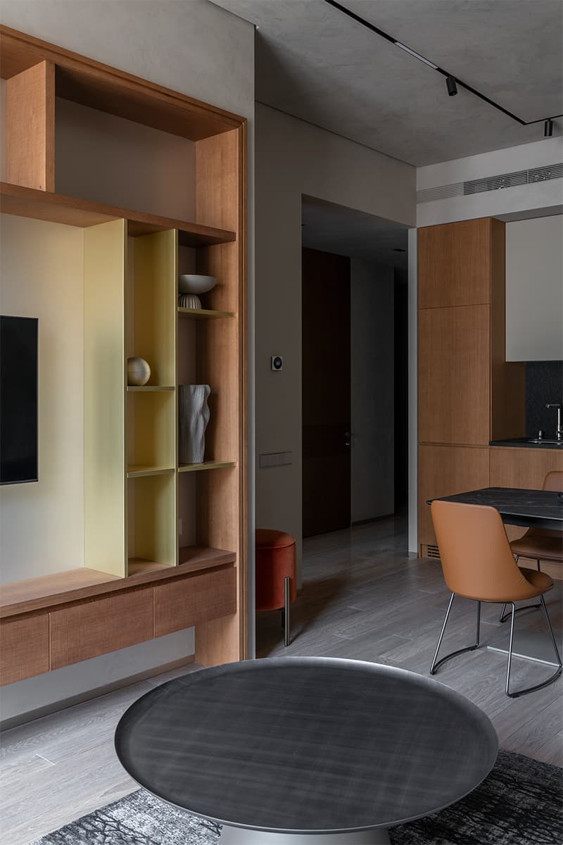 Природные оттенки и этнический декор в интерьере банного комплекса — проект Дмитрия Симонова