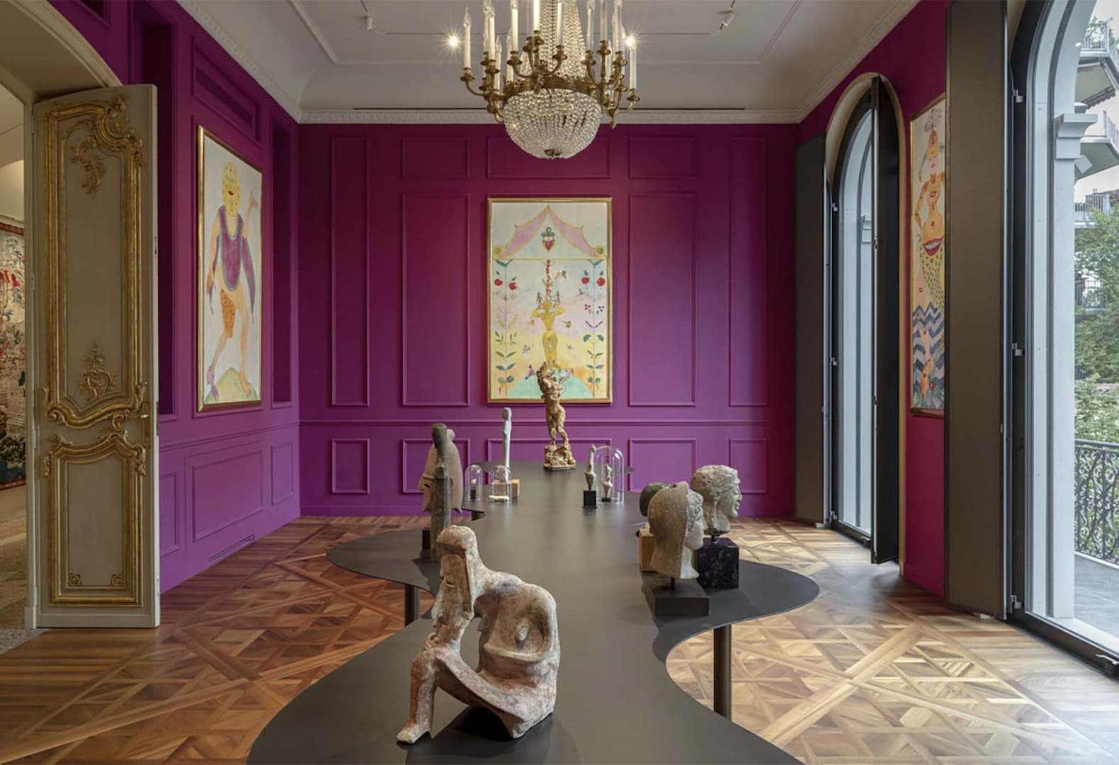 Выставочные залы на верхних этажах. Фото: Giovanni De Sandre