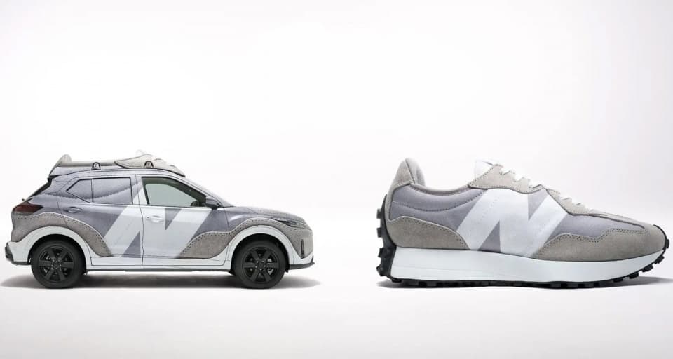 Nissan показал автомобиль, напоминающий кроссовок New Balance