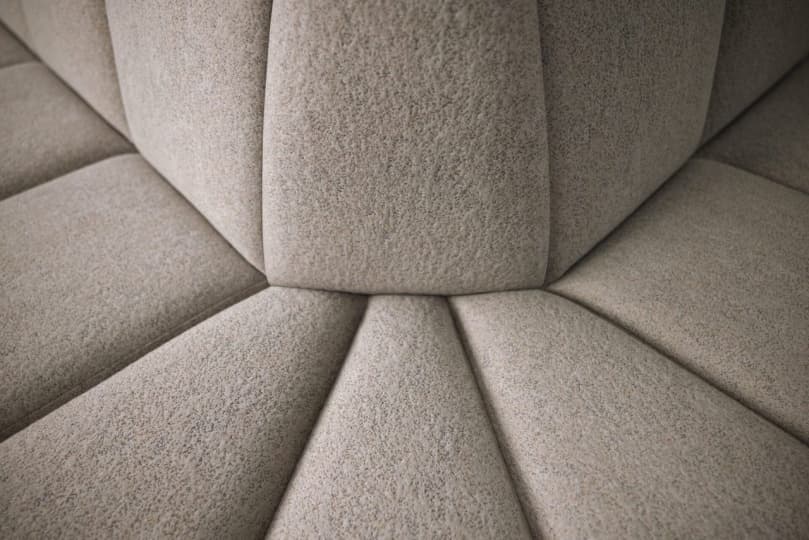 Студия Front создала диван, который имитирует фигурки оригами