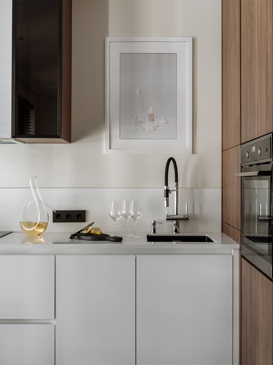 Интерьер компактной квартиры в центре Санкт-Петербурга — проект Ольги Копосовой