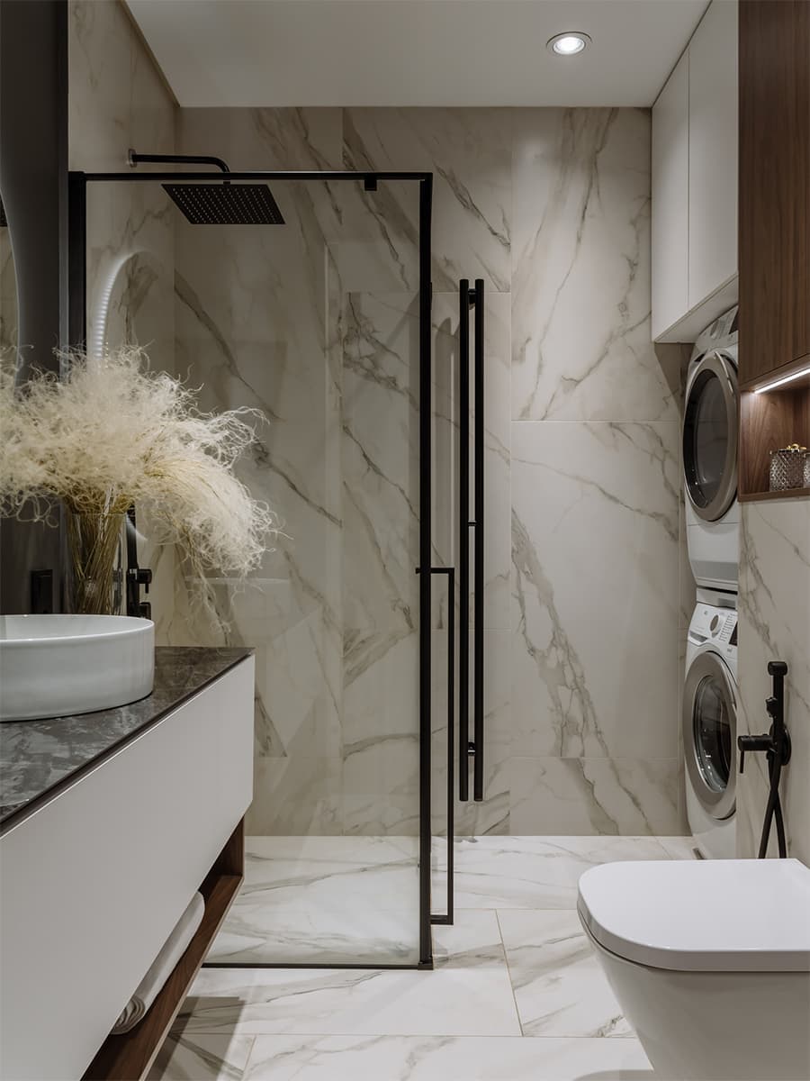 Интерьер компактной квартиры в центре Санкт-Петербурга — проект Ольги Копосовой