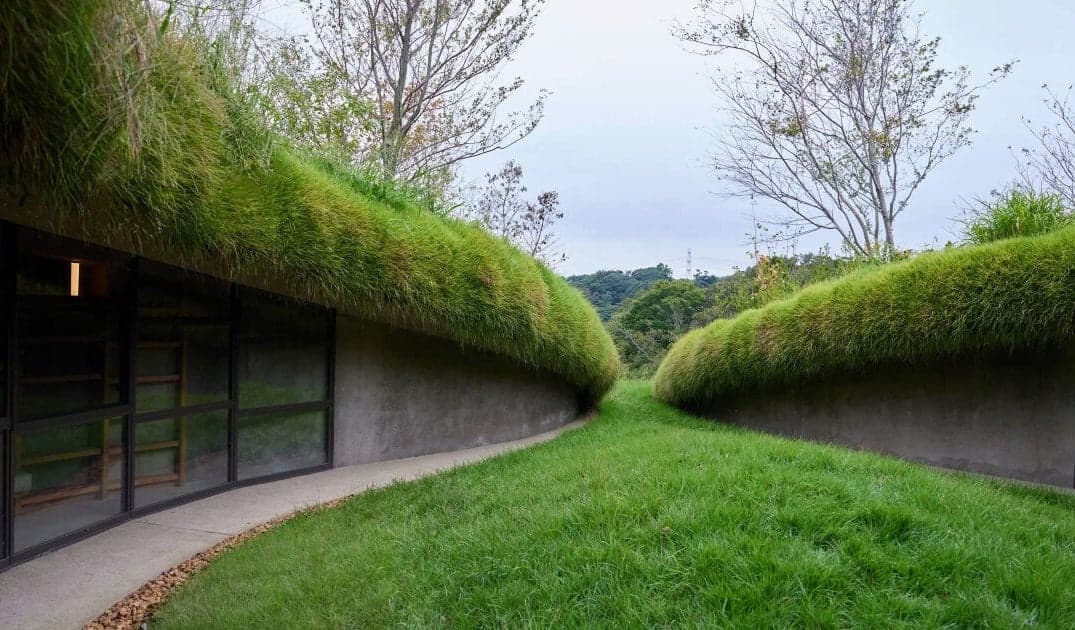 Хироши Накамура построил в Японии «подземную» библиотеку