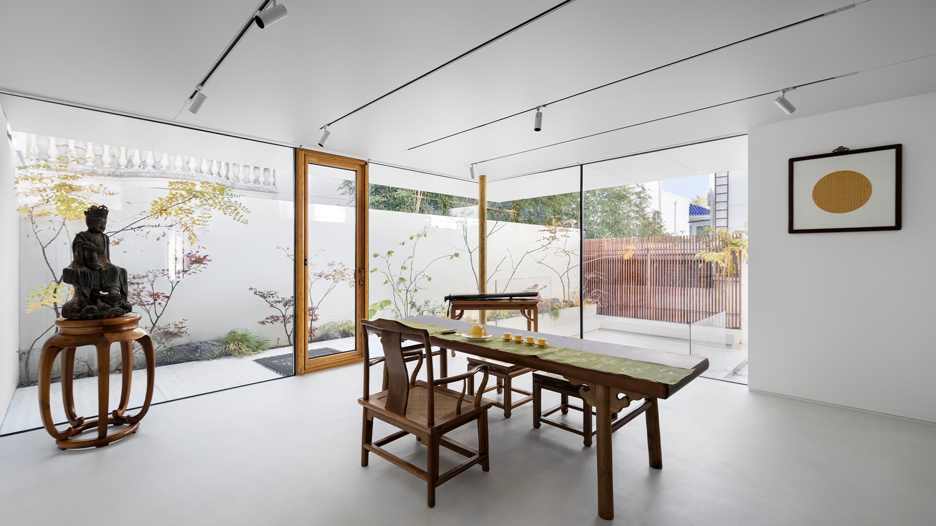 Традиции и современность в интерьере китайского загородного дома — проект студии KiKi ARCHi