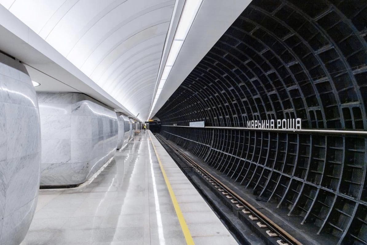 В столице открылась самая глубокая станция метро по проекту AI-Architects