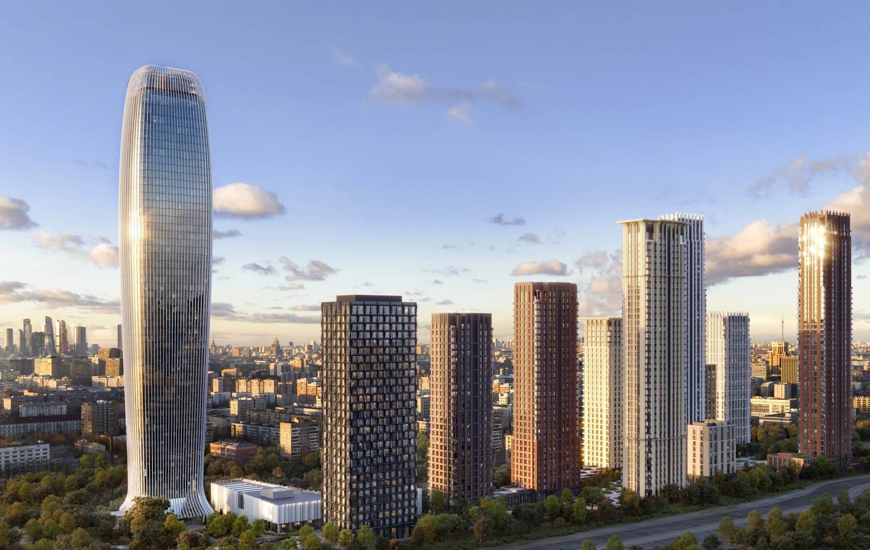 Бюро ADM спроектировало новый московский небоскреб