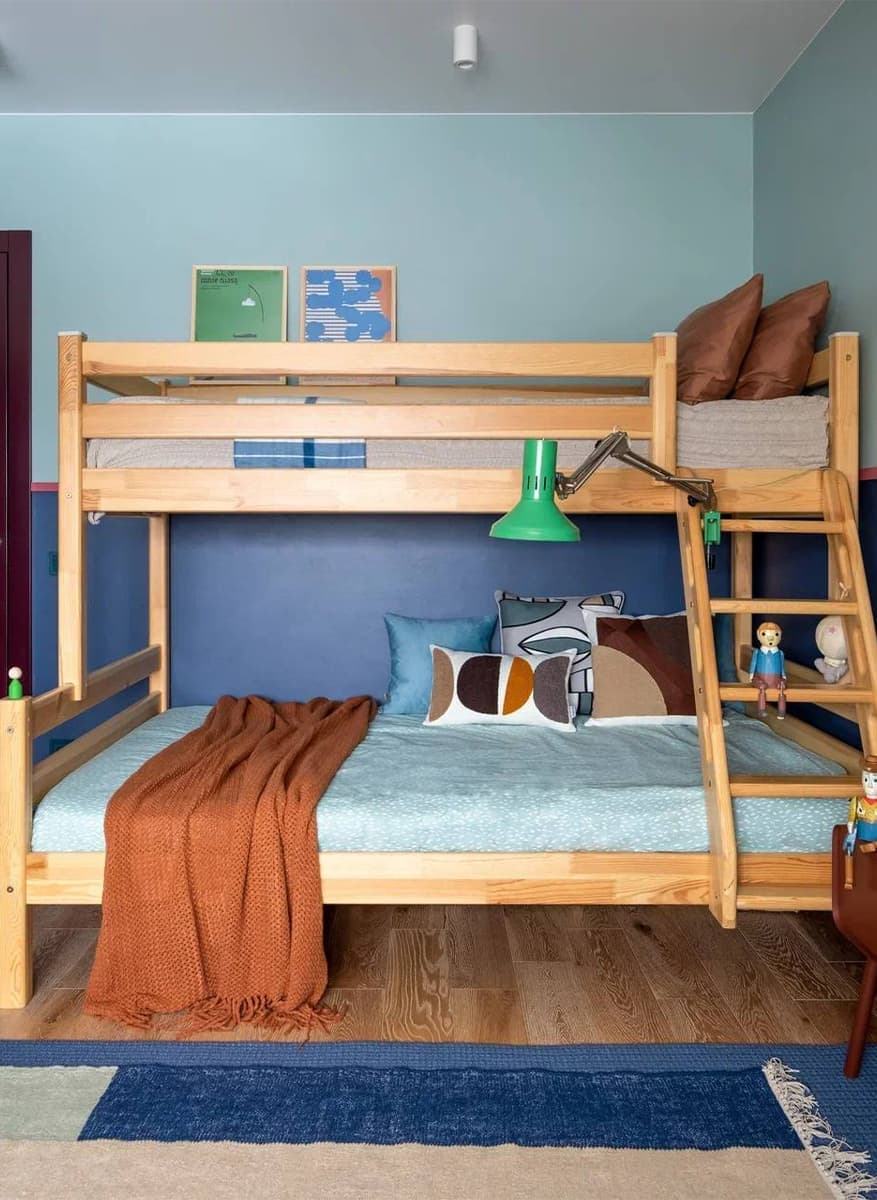 Яркий интерьер квартиры для семьи искусствоведа — проект Дарьи Власовой