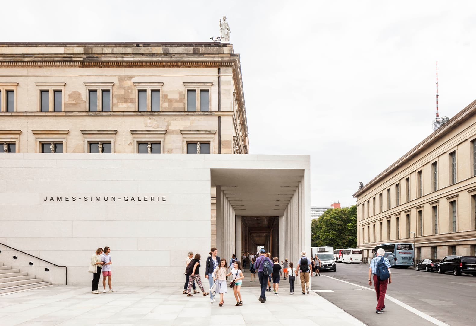 Дэвид Чипперфильд. Галерея Джеймса Симона в Берлине. Фото: David Chipperfield Architects