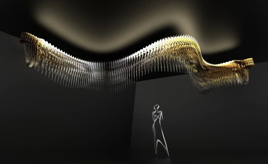 Коллаборация Zaha Hadid Design и Slamp для Миланской недели дизайна