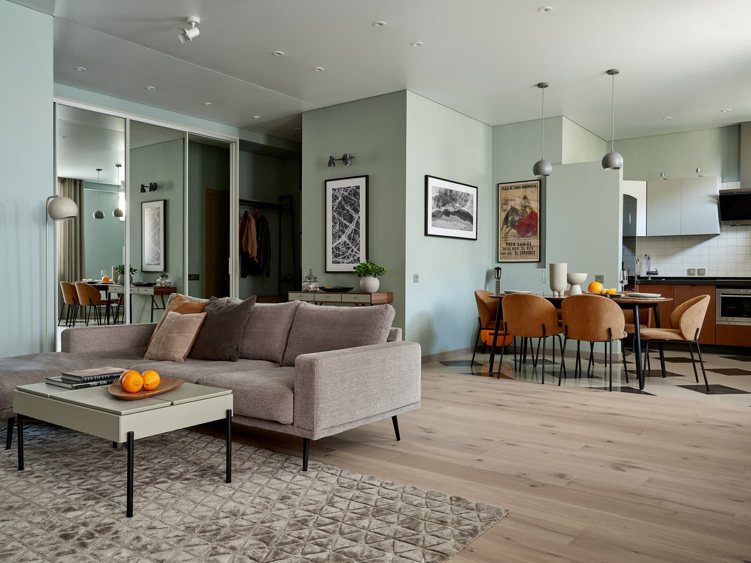 Гармония в лаконичности: интерьер квартиры для путешественника — проект Дмитрия Шумидуба и Ксении Рудневой