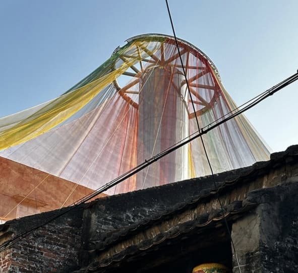 MAD Architects возрождают заброшенный рынок в Китае при помощи арт-инсталляции