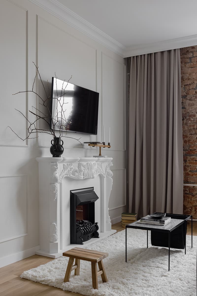 Оригинальный интерьер светлой квартиры в центре Минска — проект Екатерины Гаращук