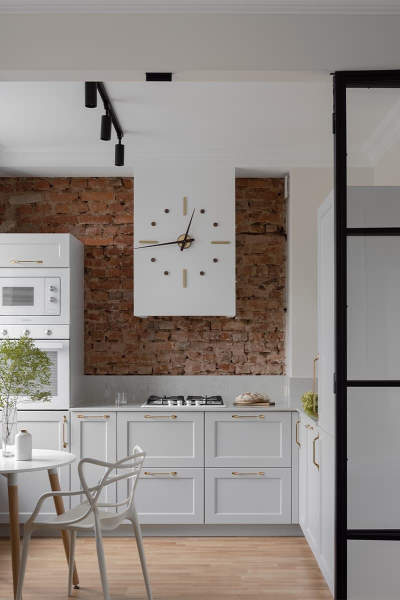 Оригинальный интерьер светлой квартиры в центре Минска — проект Екатерины Гаращук