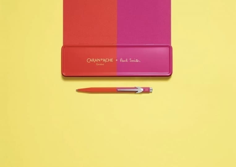 Компания Caran d'Ache выпустила ручки по дизайну Пола Смита
