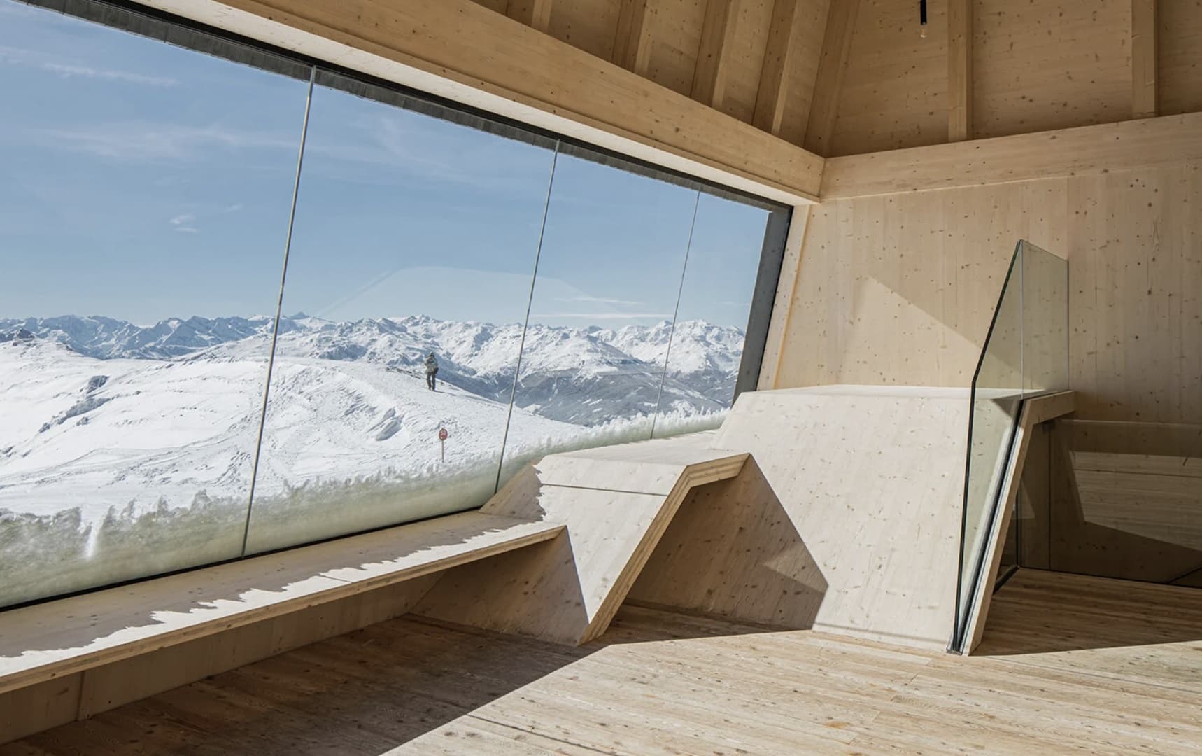 Snøhetta спроектировала панорамный павильон для горнолыжного курорта в Австрии