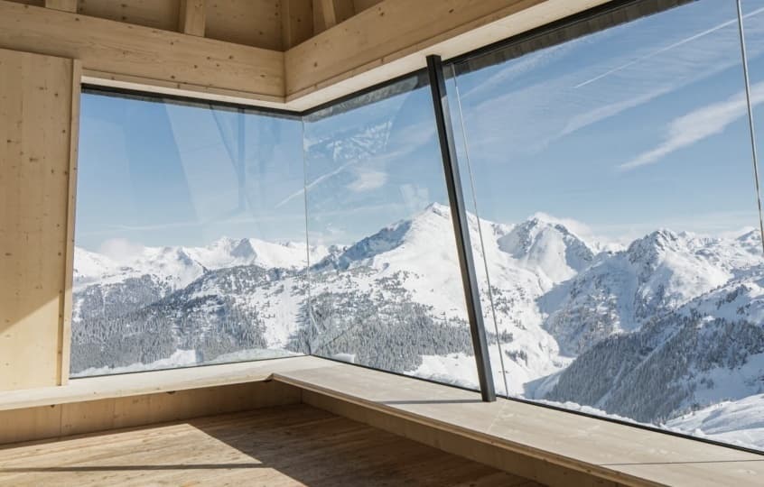 Snøhetta спроектировала панорамный павильон для горнолыжного курорта в Австрии