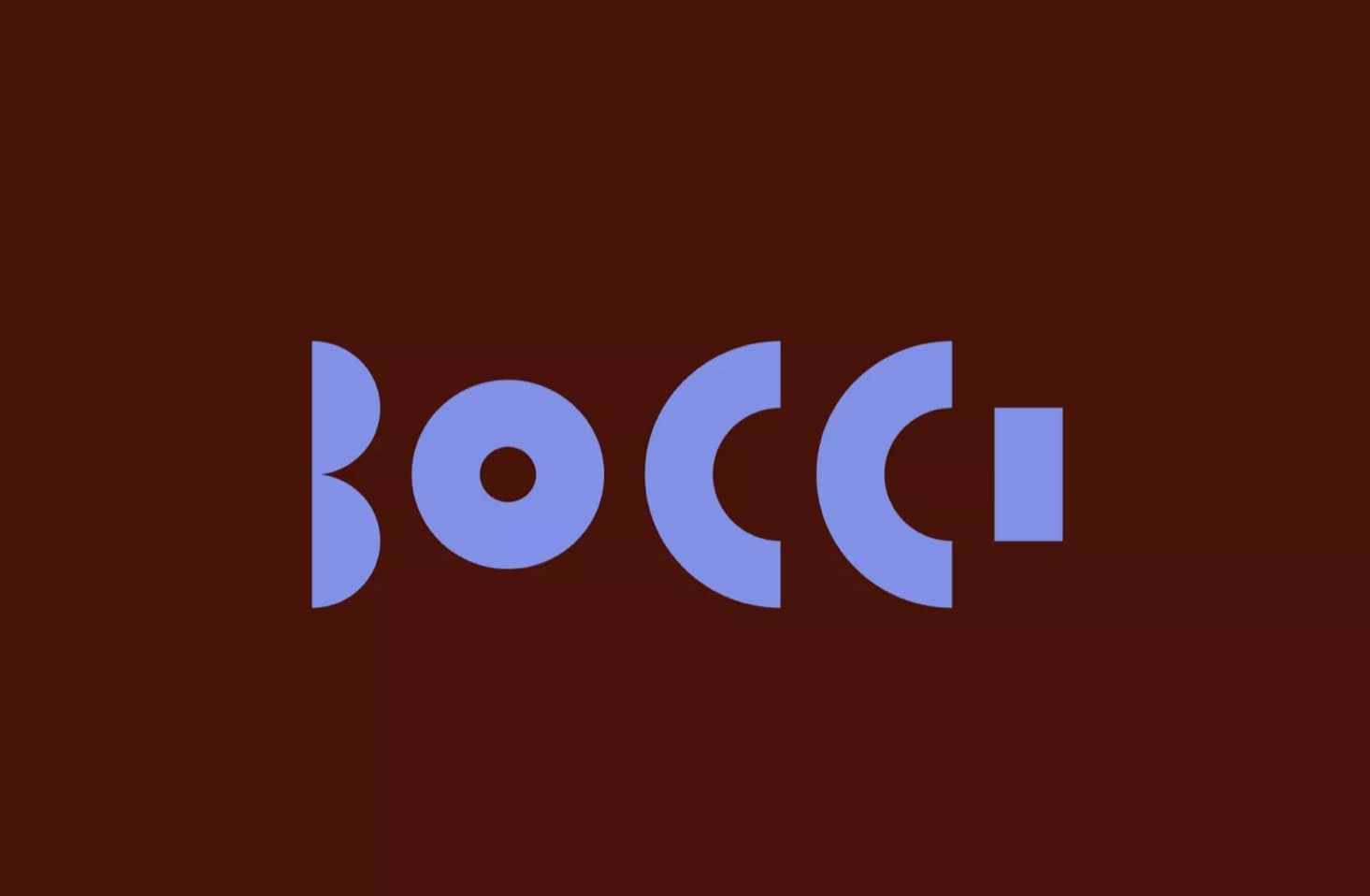 Лондонская студия Frith разработала новую айдентику Bocci