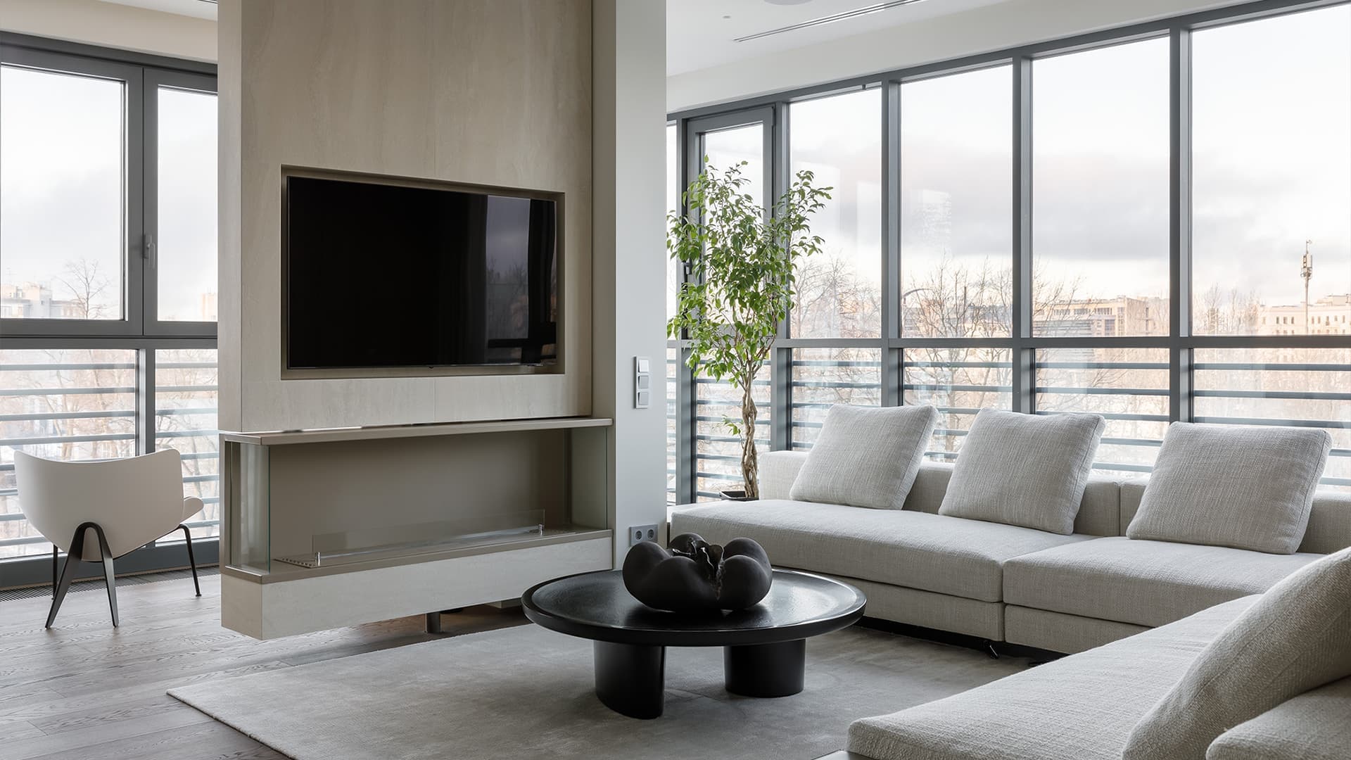 Сложность в простоте: продуманный интерьер двухсотметровой квартиры — проект Background Studio