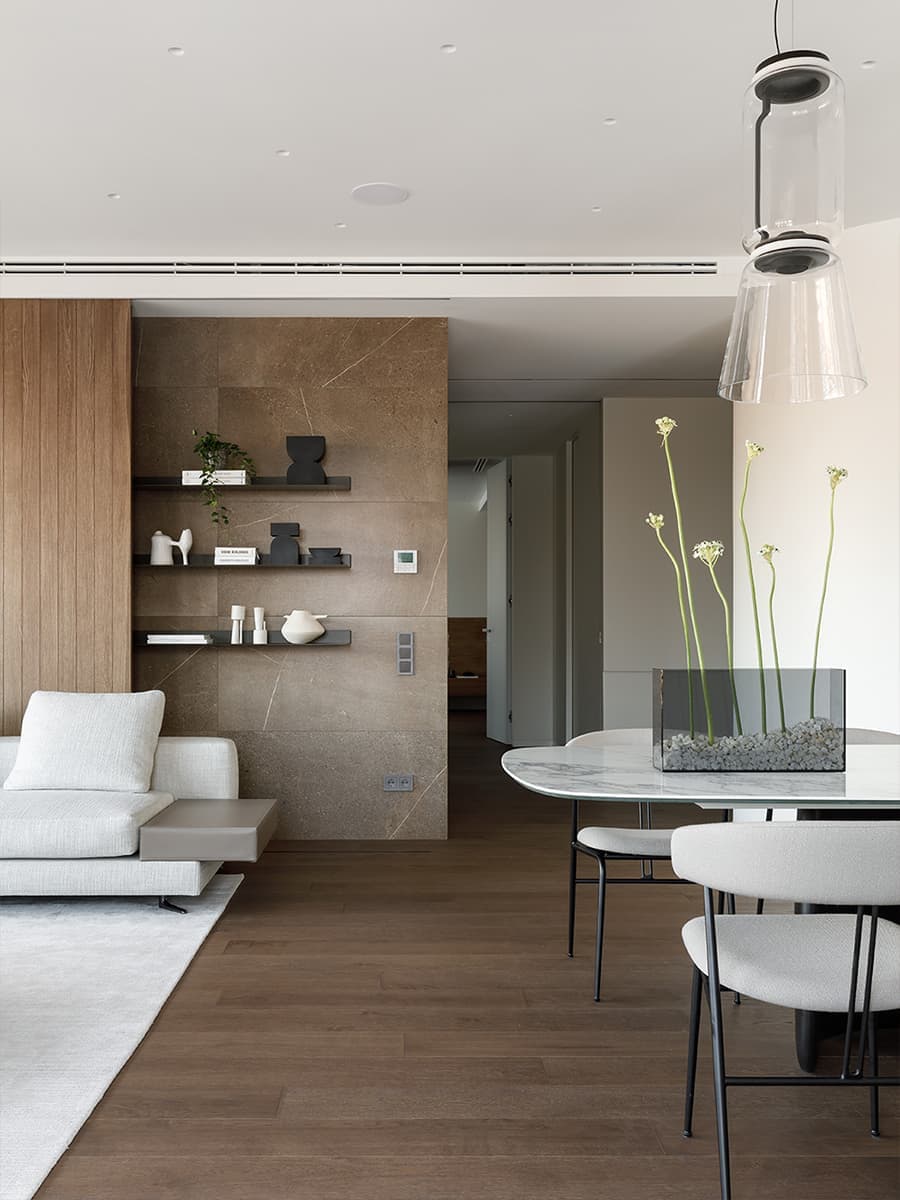 Сложность в простоте: продуманный интерьер двухсотметровой квартиры — проект Background Studio