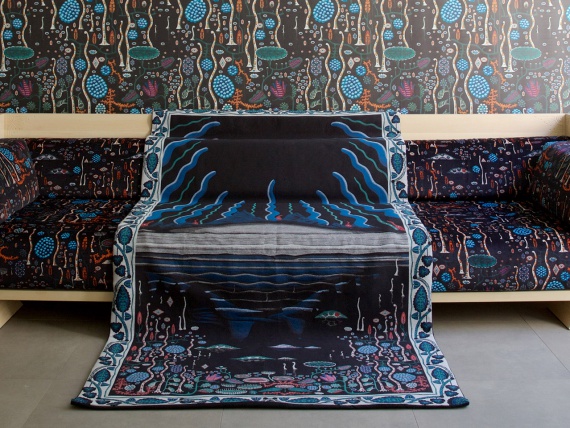 Дизайнер Клаус Хаапаниеми разработал коллекцию текстиля для Бьорк