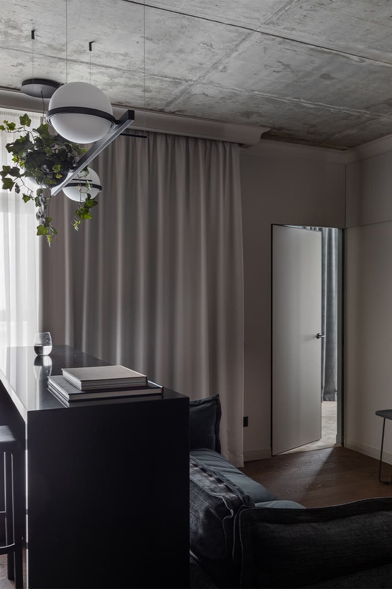 Интерьер квартиры для современный семьи со сказочной детской комнатой — проект Надежды Тимохиной