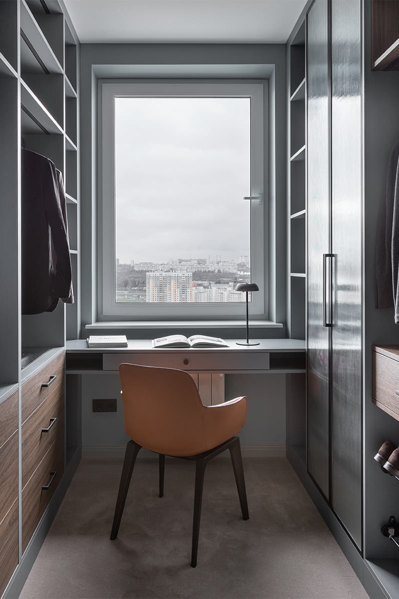 Интерьер квартиры для современный семьи со сказочной детской комнатой — проект Надежды Тимохиной