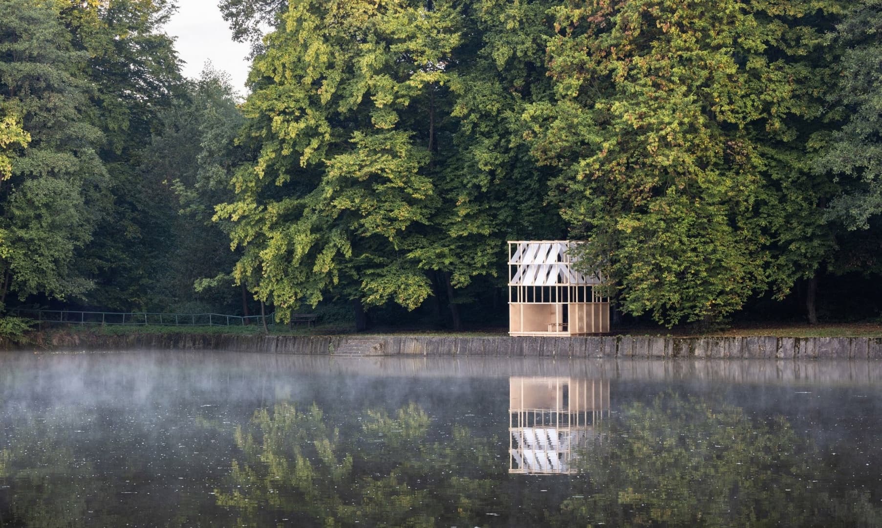 Словацкие архитекторы создали уединенный чайный домик
