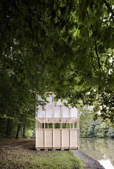 Словацкие архитекторы создали уединенный чайный домик