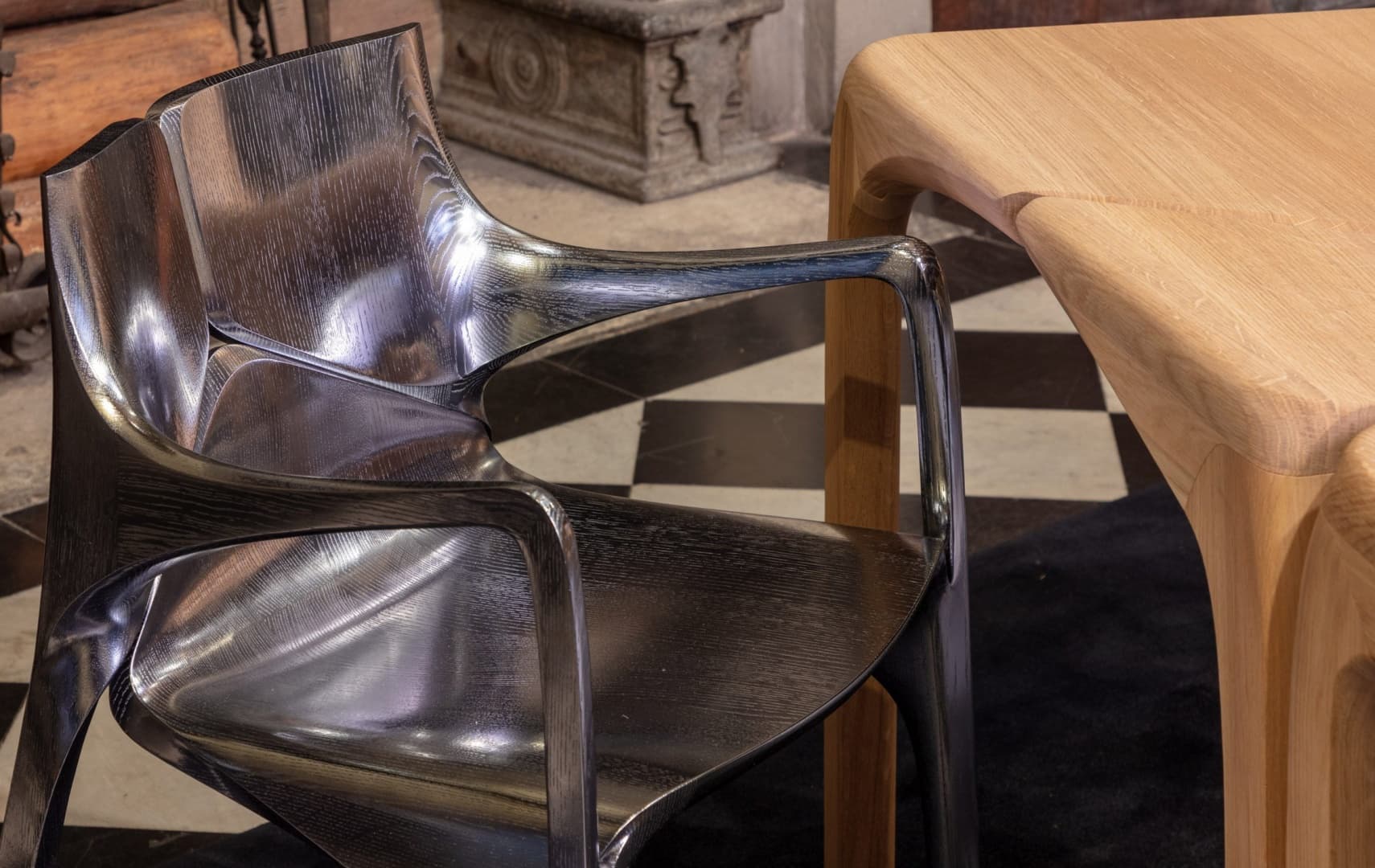Zaha Hadid Design и Karimoku показали совместную коллекцию мебели