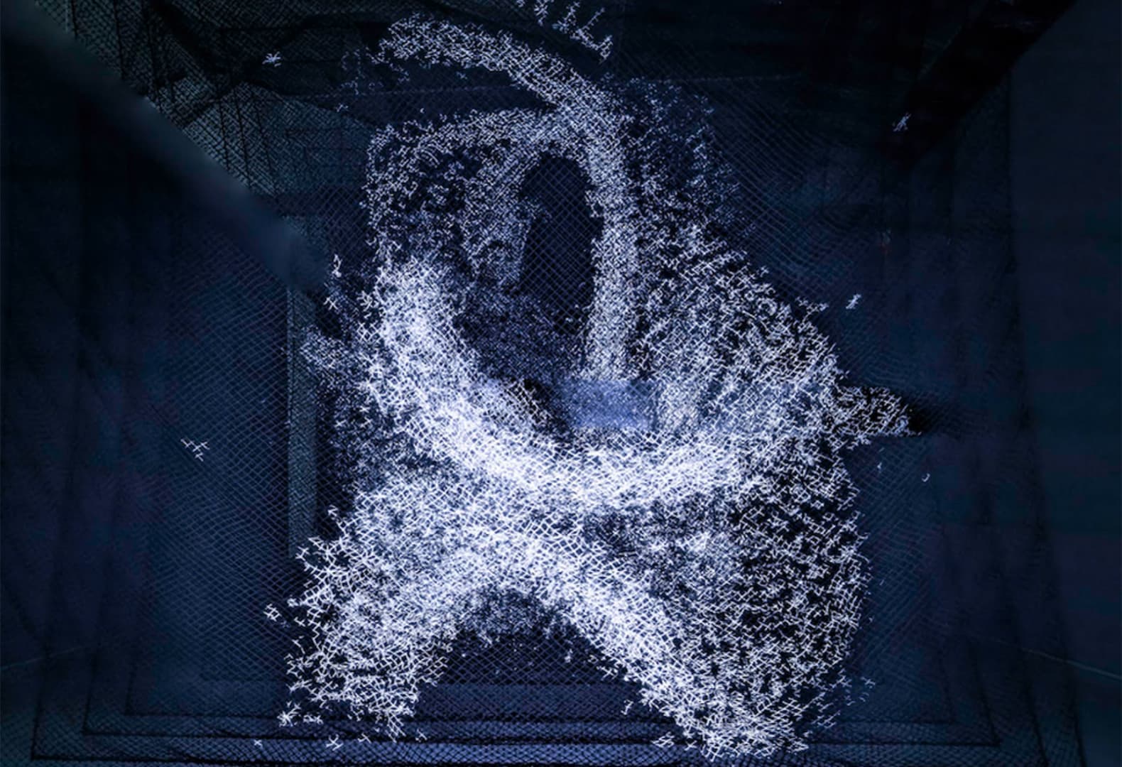 Инсталляция Veil of Vision. Фото: Soo Sunny Park