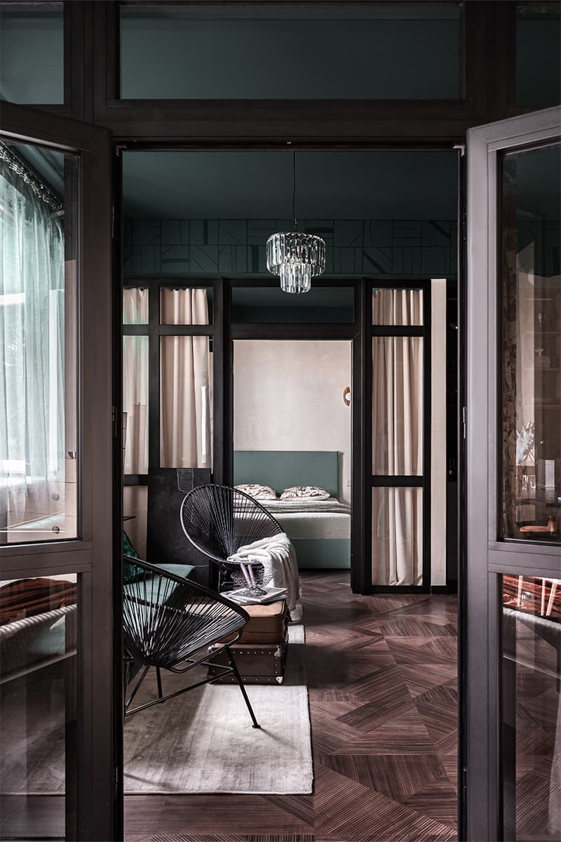 Будуарный интерьер небольшой квартиры в историческом доме — проект Анастасии Придачиной