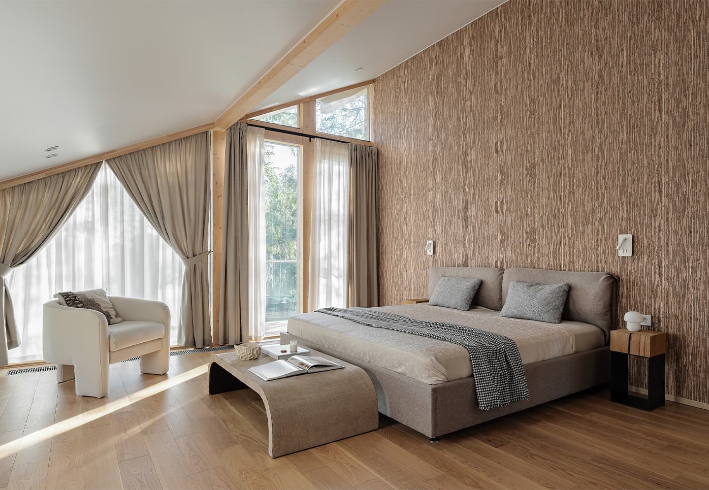 Элегантный интерьер дачного дома под Петербургом — проект DVA STUDIO